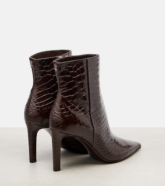 Frankie 85 leather ankle boots | Jimmy Choo