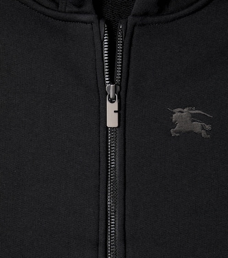 Burberry Check EKD cotton jersey hoodie | Burberry Kids