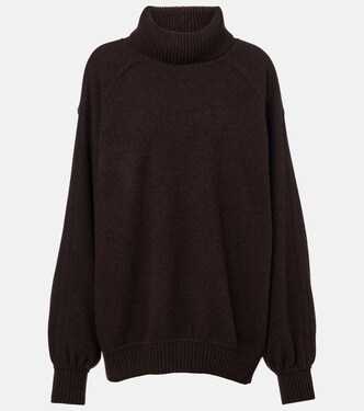 North Woods oversized wool-blend sweater | Loro Piana