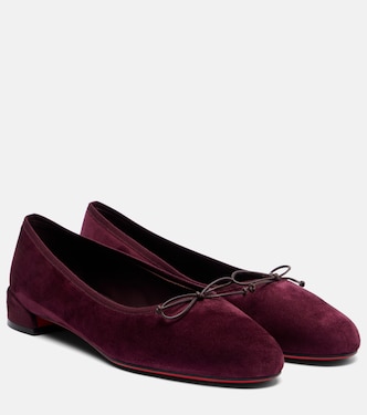 Sweetie Jane suede ballet flats | Christian Louboutin