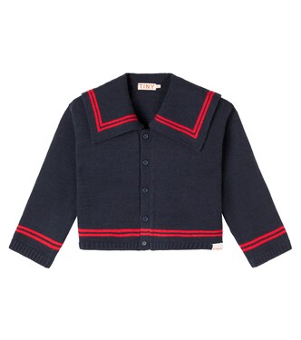 Cardigan Tiny aus einem Wollgemisch | Tinycottons