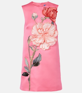 Yvonne embroidered minidress | Leo Lin