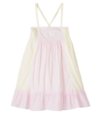 Marcelina embroidered cotton dress | Louise Misha