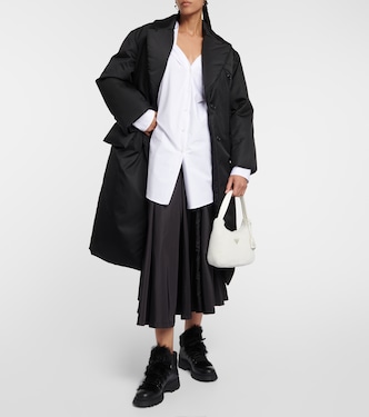 Stivaletti stringati in pelle | Prada