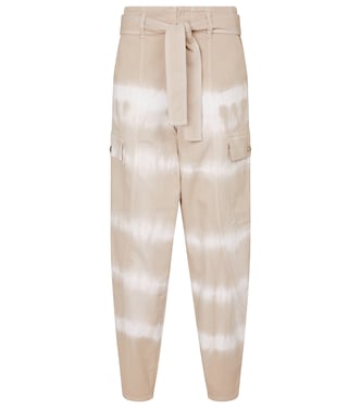 Tie-dye stretch-cotton pants | Stella McCartney