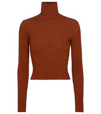 Jersey Russel de punto acanalado | Gabriela Hearst