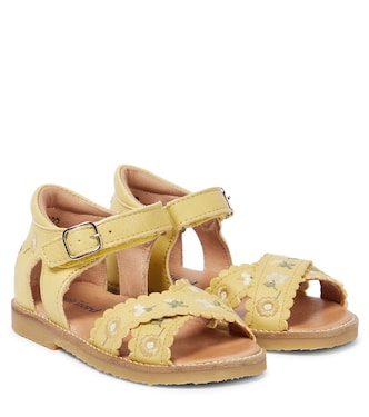 x Shirley Bredal floral leather sandals | Petit Nord