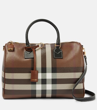 Checked canvas tote | Burberry