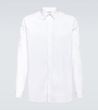 Camisa de popelín de algodón | Jil Sander
