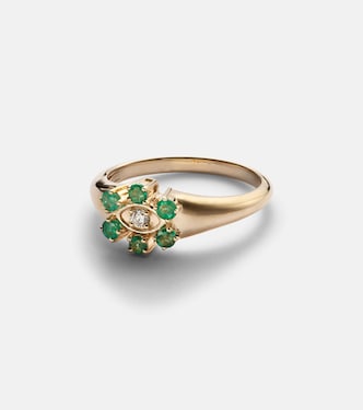 Bague en or 14 ct et diamants | Sydney Evan