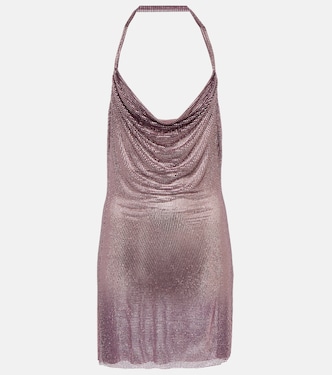 Embellished mesh minidress | Giuseppe di Morabito
