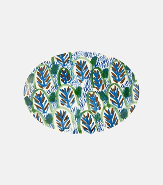 Japanese Kimonos 1 oval plate | Serax