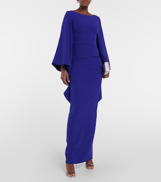 Boat N Flared belted maxi dress | Safiyaa
