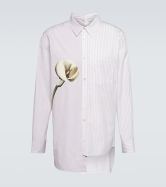 Camicia in popeline di cotone con stampa | Lanvin