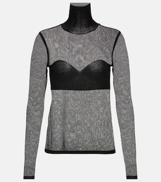 Top de cuello alto de punto | Nina Ricci