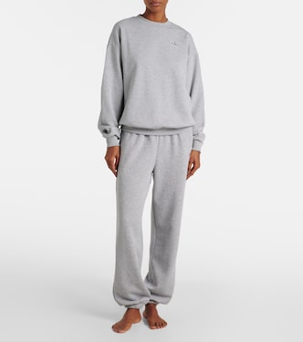 Accolade cotton-blend sweatpants | Alo Yoga