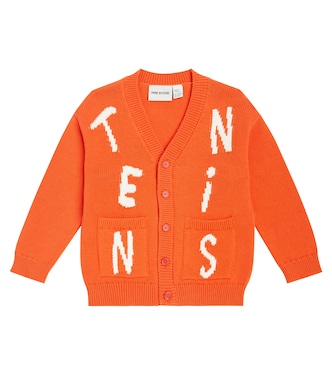 Cárdigan Tennis de algodón en intarsia | Mini Rodini