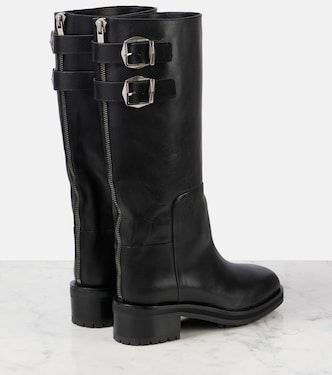 Stiefel Brooklyn 50 aus Leder | Jimmy Choo