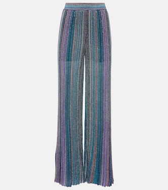 Palazzo-Hose aus Lamé | Missoni