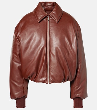 Veste bomber en cuir synthétique | Acne Studios