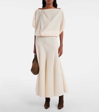 Top Niles en coton et soie | Khaite