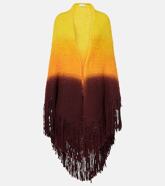 Lauren dyed cashmere poncho | Gabriela Hearst