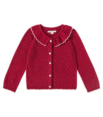 Cardigan Holiday in misto lana lamé | Konges Sløjd