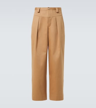 Weite Hose aus Baumwolle | King & Tuckfield