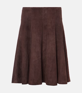 Midirock Rosalba aus Veloursleder | Stouls