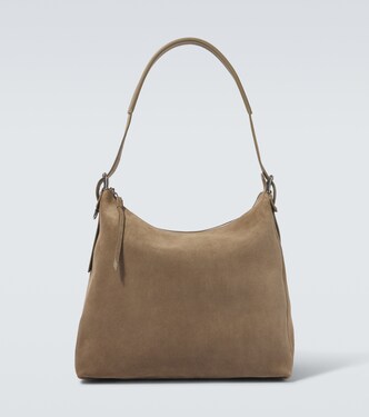 Messenger Bag aus Veloursleder | Lemaire