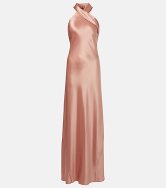 Pandora satin gown  | Galvan
