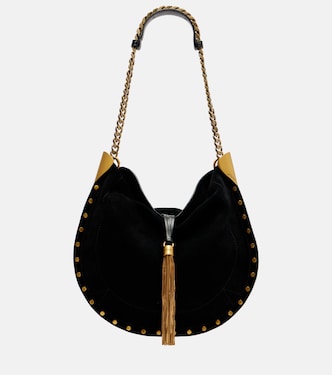 Bolso al hombro Oskan Medium de ante | Isabel Marant