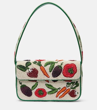 Tommy Small beaded shoulder bag | Staud
