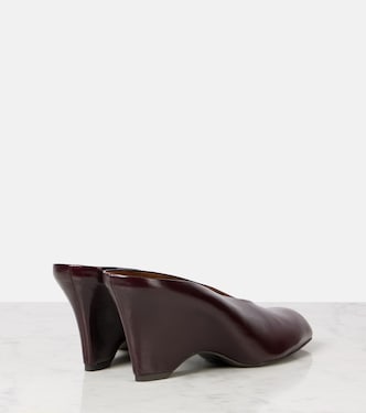 Mules compensées Colt 75 en cuir | Khaite