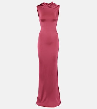 Draped jersey gown | Victoria Beckham