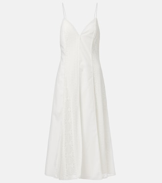 Vestido midi Mina de encaje | Simkhai