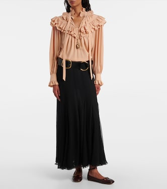 Silk maxi skirt | Chloé