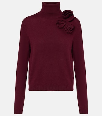 Wool and cashmere turtleneck sweater | Jardin des Orangers