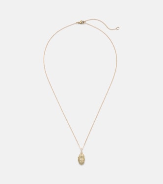 Northern Star 10kt gold necklace with diamond | Stone and Strand