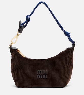 Corduroy shoulder bag | Miu Miu