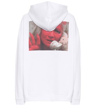 Felpa in cotone con cappuccio | Raf Simons