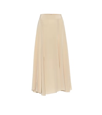 Falda midi de seda | Acne Studios