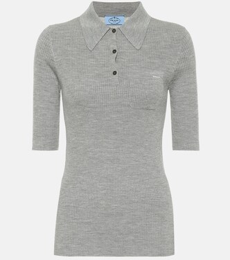 Polo de lana elastizada | Prada