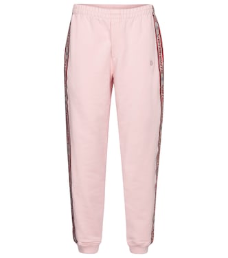 Logo cotton-blend jersey sweatpants | Vetements