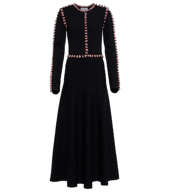 Robe longue Vez en laine et soie | Gabriela Hearst