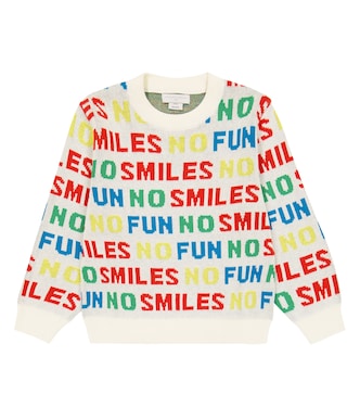 Pull en jacquard de coton mélangé | Stella McCartney Kids