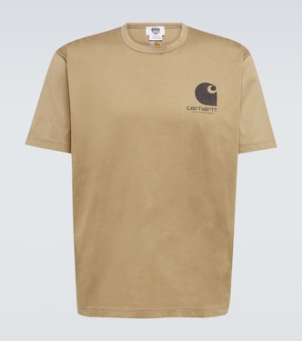 x Carhartt logo cotton T-shirt | Junya Watanabe