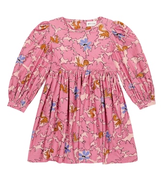 Radar Squirrel printed cotton dress | Morley