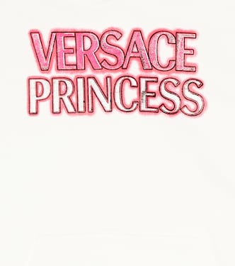 Bedruckter Hoodie aus Baumwolle | Versace Kids