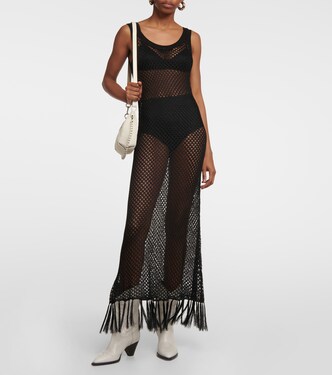 Emma fringed maxi dress | Dodo Bar Or